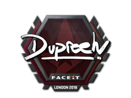 Sticker | dupreeh | London 2018 image