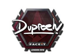 Sticker | dupreeh | London 2018 image