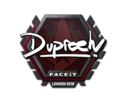 Sticker | dupreeh | London 2018 image