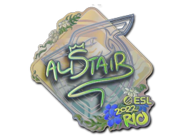 Sticker | aliStair (Holo) | Rio 2022 image