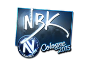 Sticker | NBK- (Foil) | Cologne 2015 image