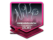 Sticker | NiKo (Foil) | Cluj-Napoca 2015 image