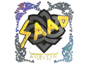 Sticker | saadzin (Holo) | Austin 2025 image