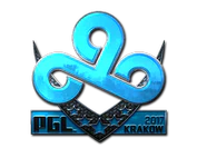 Sticker | Cloud9 (Foil) | Krakow 2017 image