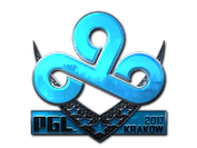 Sticker | Cloud9 (Foil) | Krakow 2017 image