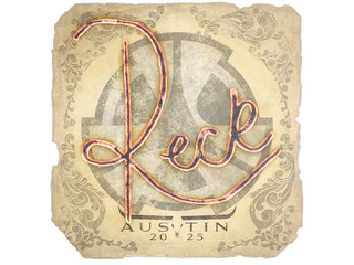 Sticker | reck | Austin 2025