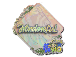 Sticker | w0nderful (Holo) | Rio 2022 image
