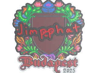 Sticker | Jimpphat (Embroidered) | Budapest 2025