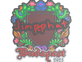 Sticker | Jimpphat (Embroidered) | Budapest 2025 image