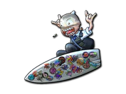 Sticker | Sticker Bomb Surf K (Foil) image