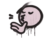 Sealed Graffiti | Chef Kiss (War Pig Pink) image