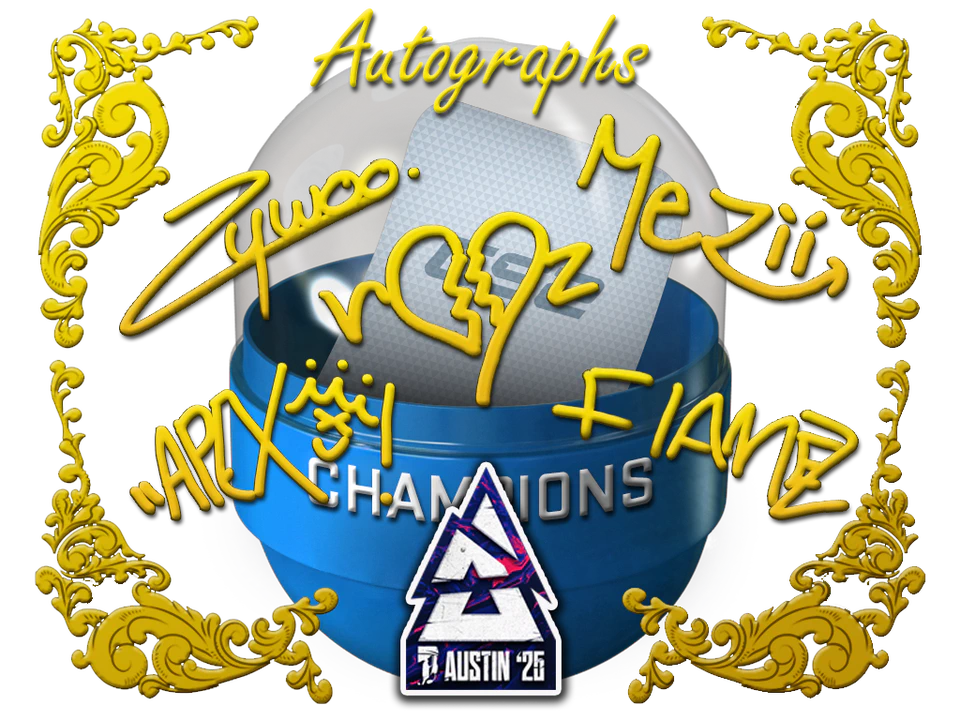 Austin 2025 Champions Autograph Capsule