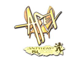 Sticker | apEX (Holo) | Antwerp 2022 image