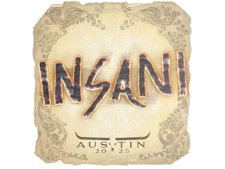 Sticker | insani | Austin 2025