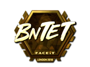 Sticker | BnTeT (Gold) | London 2018 image