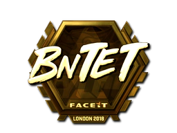 Sticker | BnTeT (Gold) | London 2018 image