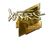 Sticker | XANTARES (Gold) | Boston 2018 image