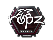 Sticker | ropz | London 2018 image