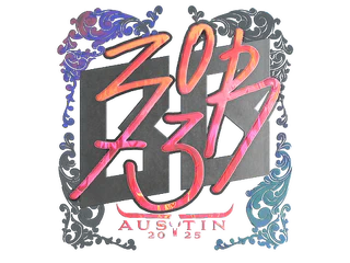 Sticker | zorte (Holo) | Austin 2025