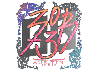 Sticker | zorte (Holo) | Austin 2025 image