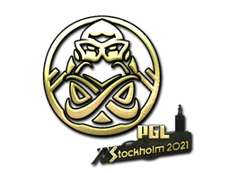Sticker | ENCE (Gold) | Stockholm 2021 image