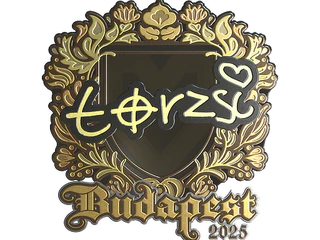 Sticker | torzsi (Gold) | Budapest 2025