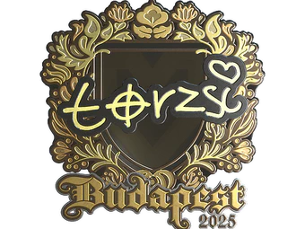 Sticker | torzsi (Gold) | Budapest 2025 image
