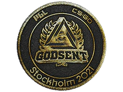 Patch | GODSENT (Gold) | Stockholm 2021 image