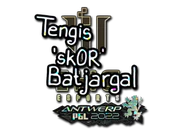 Sticker | sk0R (Glitter) | Antwerp 2022 image