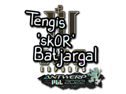 Sticker | sk0R (Glitter) | Antwerp 2022 image