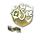 Sticker | oSee (Gold) | Paris 2023 image