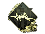 Sticker | ANNIHILATION (Gold) | Rio 2022 image