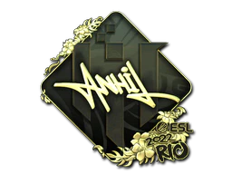 Sticker | ANNIHILATION (Gold) | Rio 2022 image