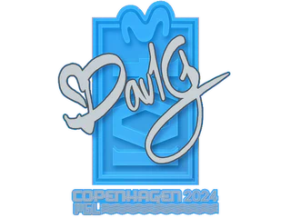 Sticker | dav1g | Copenhagen 2024
