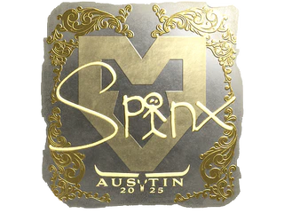 Sticker | Spinx (Gold) | Austin 2025