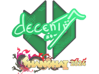 Sticker | decenty | Shanghai 2024