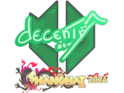 Sticker | decenty | Shanghai 2024 image