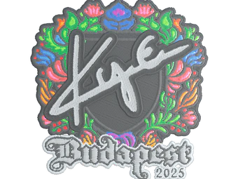 Sticker | kye (Embroidered) | Budapest 2025 image