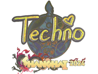 Sticker | Techno4K (Holo) | Shanghai 2024