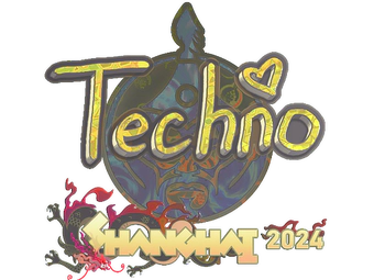 Sticker | Techno4K (Holo) | Shanghai 2024 image