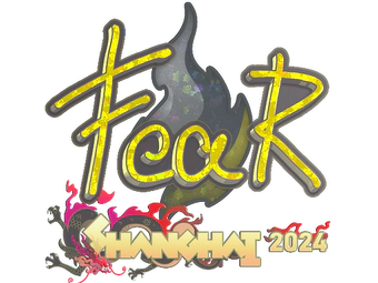 Sticker | fEAR (Glitter) | Shanghai 2024 image