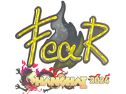 Sticker | fEAR (Glitter) | Shanghai 2024 image