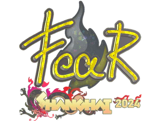 Sticker | fEAR (Glitter) | Shanghai 2024