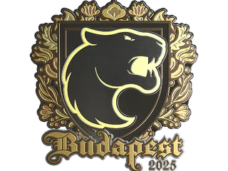 Sticker | FURIA (Gold) | Budapest 2025