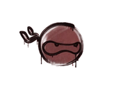 Sealed Graffiti | Ninja (Brick Red) image