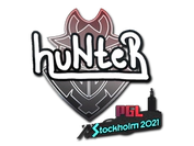 Sticker | huNter- | Stockholm 2021 image