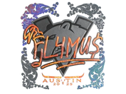 Sticker | FL4MUS (Holo) | Austin 2025 image