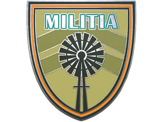 Genuine Militia Pin