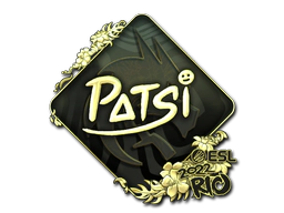 Sticker | Patsi (Gold) | Rio 2022 image