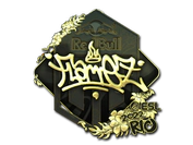 Sticker | FlameZ (Gold) | Rio 2022 image